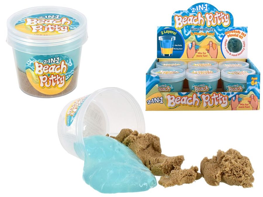 Box 6, 2-in-1 beach putty and sand.