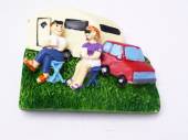 Resin caravan magnet.
2 ONLT IN STOCK!!