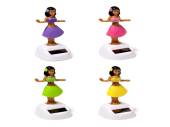 Solar powered hula girl - 4/cols*