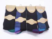 Mens bamboo comfort top socks.
(3pkt x4)