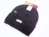 Black wind/waterproof knitted thinsulate hat.  (S/M - L/XL)