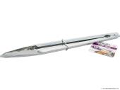 Stainless steel 12" food tongs*