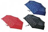 Ditsy butterfly print mini umbrella - 3/cols*