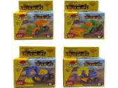 Construction truck brick set - 4asstd*