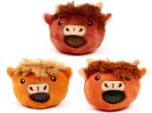 Plush highland coo cow squeezers - 3asstd.
(ADD 12 FOR DISPLAY)