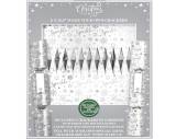 Pack 6, 13.5" m-y-o cracker kit - SILVER*