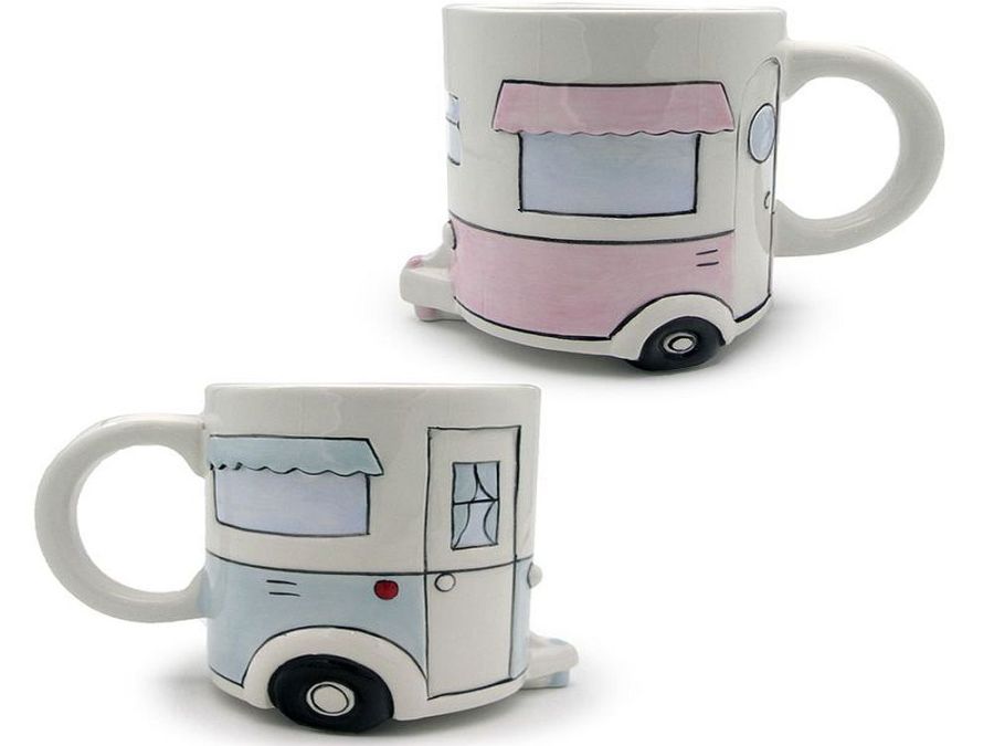 Home where you park it caravan boxed mug - 2/cols*