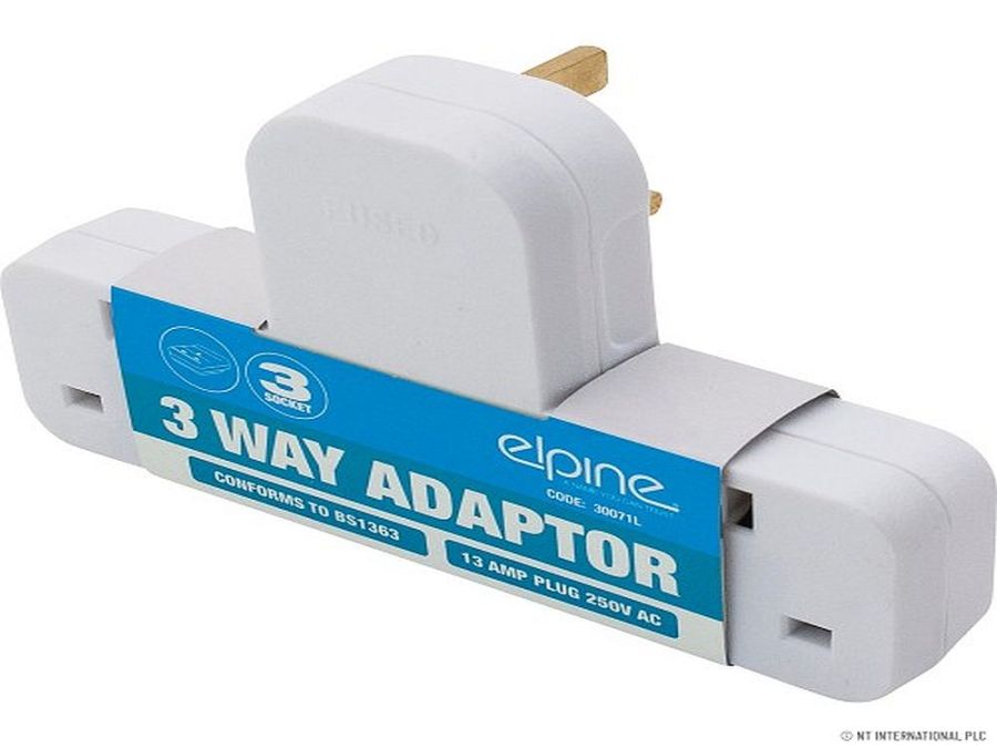 3-way adaptor*