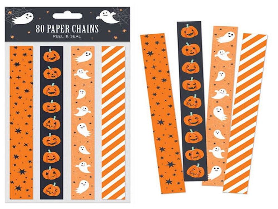 Pack 80, Halloween paper chains*