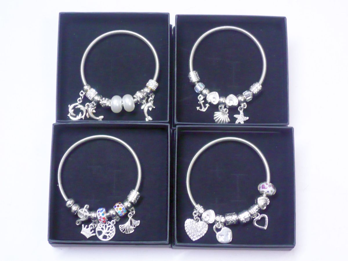 Charm bracelet - 4asstd*