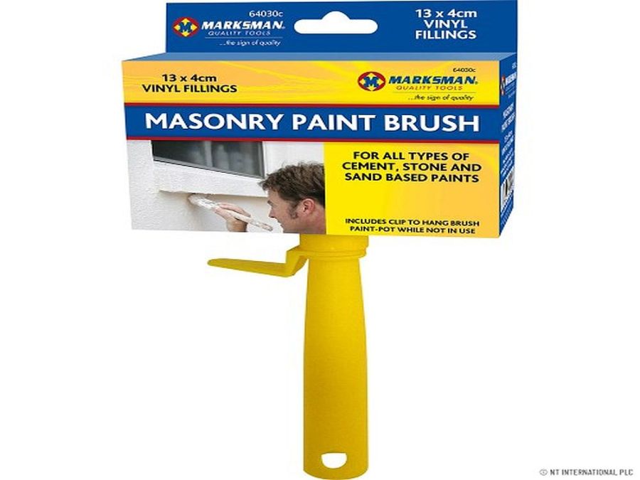 Masonry paint brush (13x4cm)*