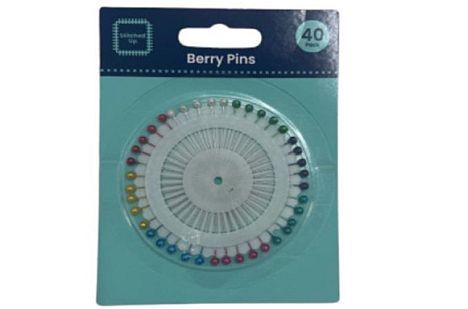 Pack 40, berry pins*