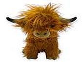 10" plush highland cow.