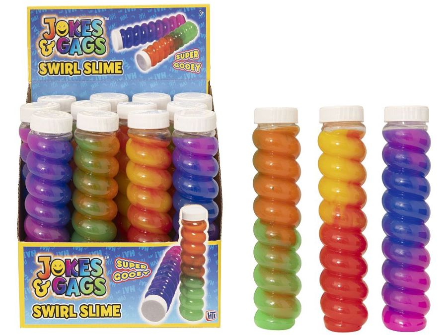 Box 12, large twist slime H19cm - 3asstd*