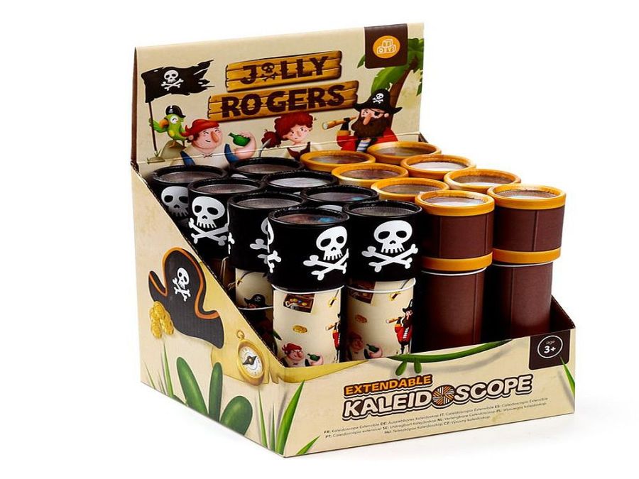 Jolly Roger pirate kaleidoscope - 2asstd.
(ADD 12 FOR DISPLAY)