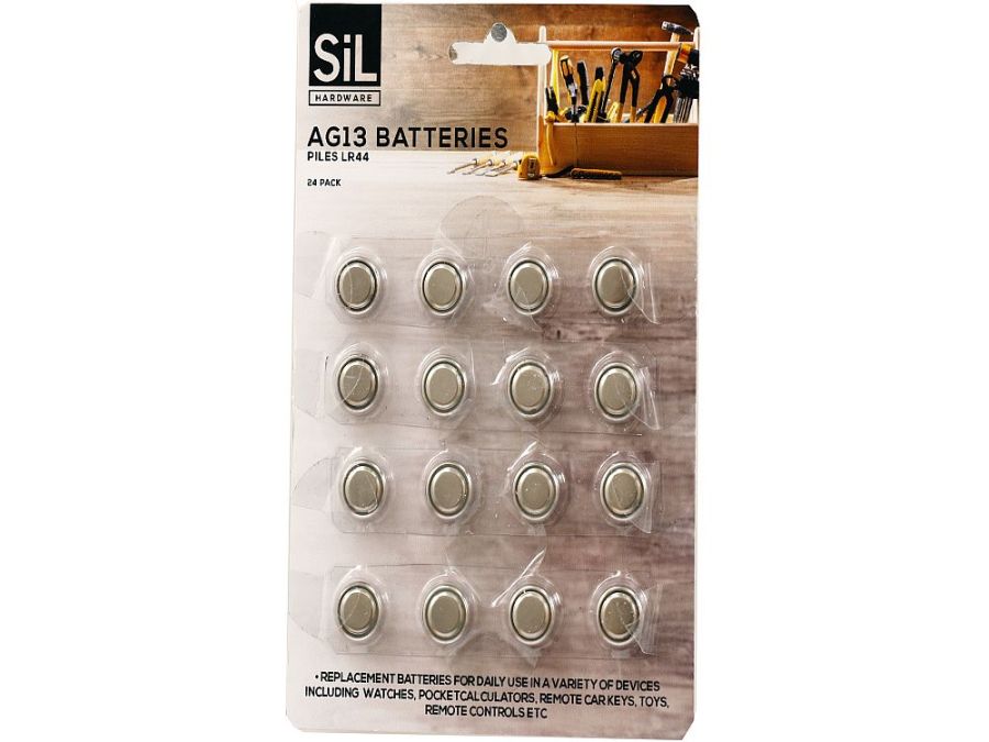 Pack 16, AG13 batteries.