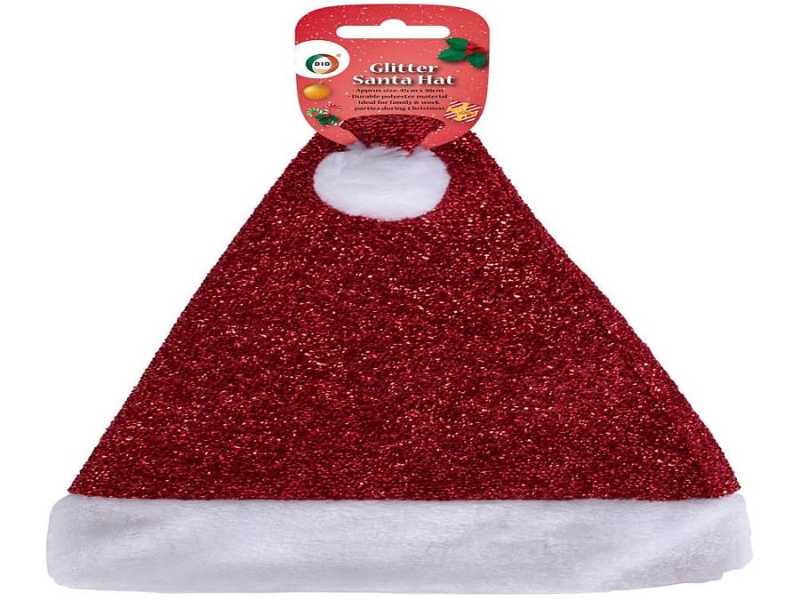 Glitter Santa hat*