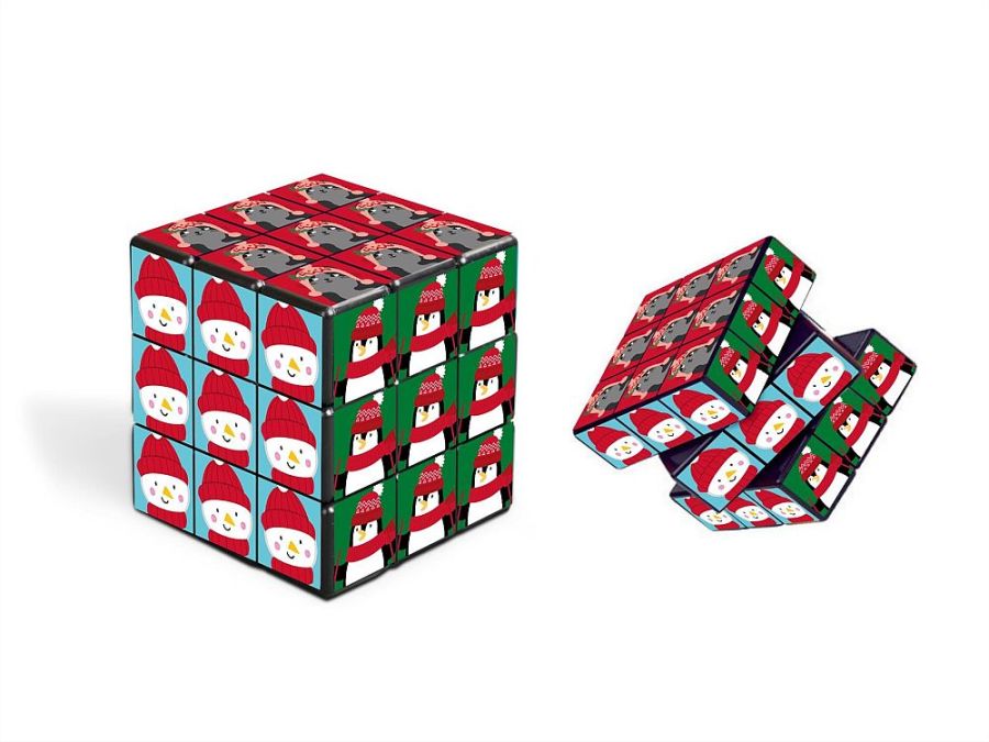 Christmas magic cube.