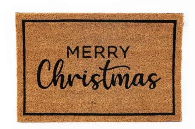 Coir Merry Christmas doormat*
(60x40cm)   XMN2392